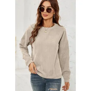 Textured Sweatshirt