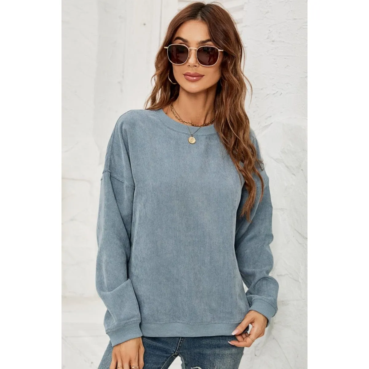 Textured Sweatshirt