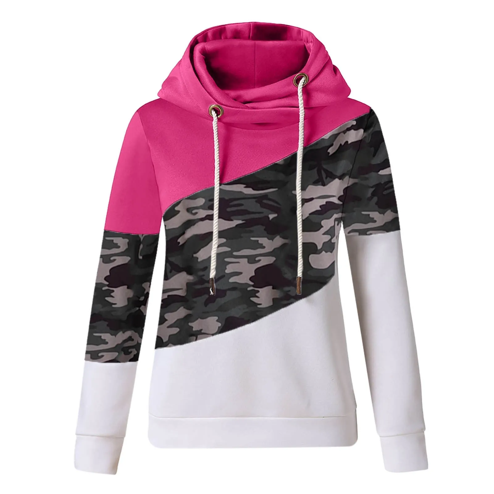 Trendy Women's Camouflage Sweatshirt - GlamzLife
