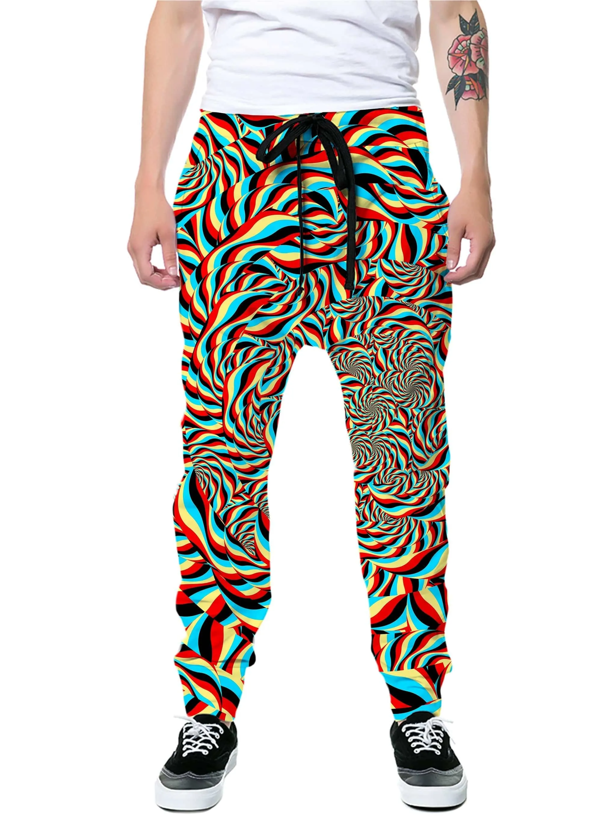 Trippy Swirl T-Shirt and Joggers Combo