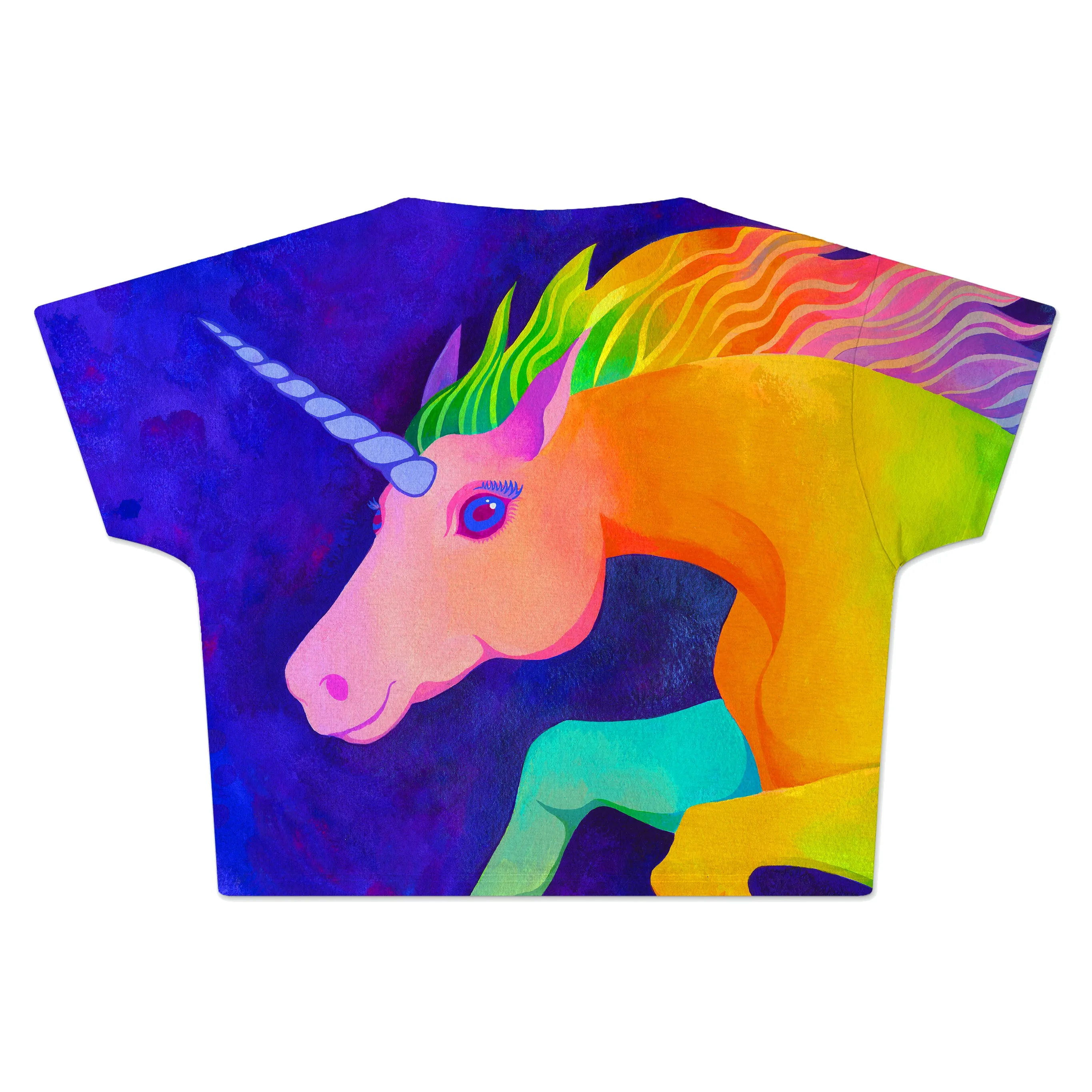 Unicorn Crop Tee