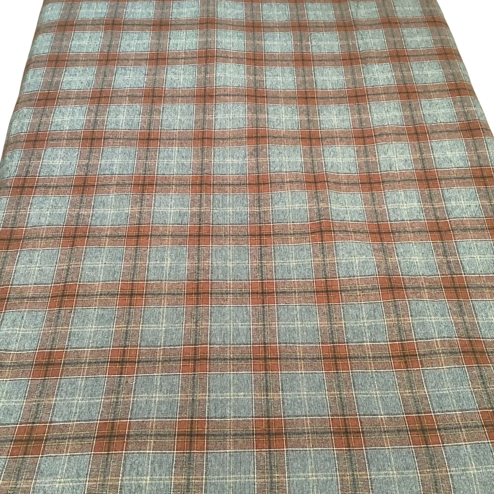 Vintage Plaid Fabric