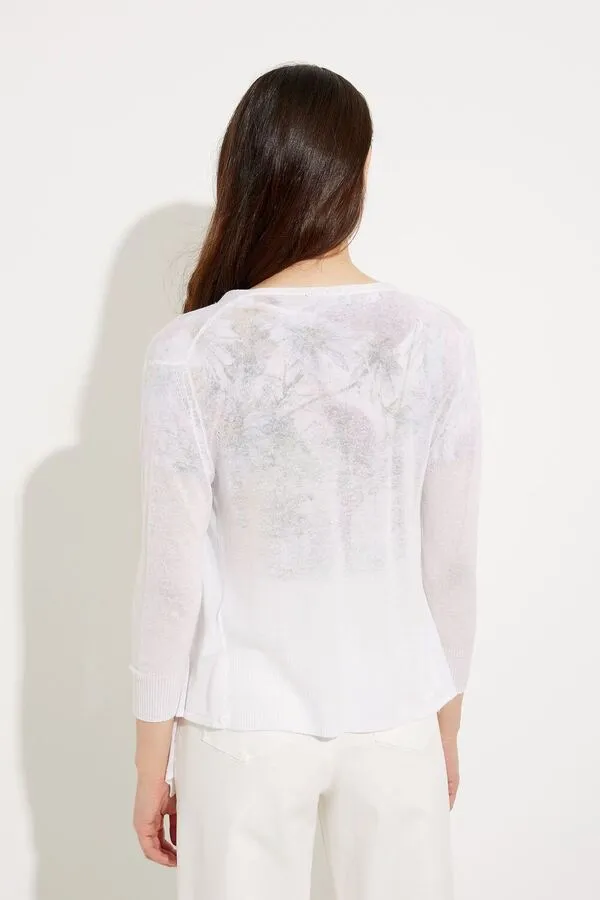 White Cardigan