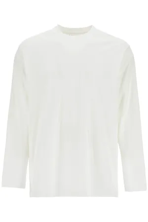 WHITE COTTON T-SHIRT WITH GRAPHIC PRINT