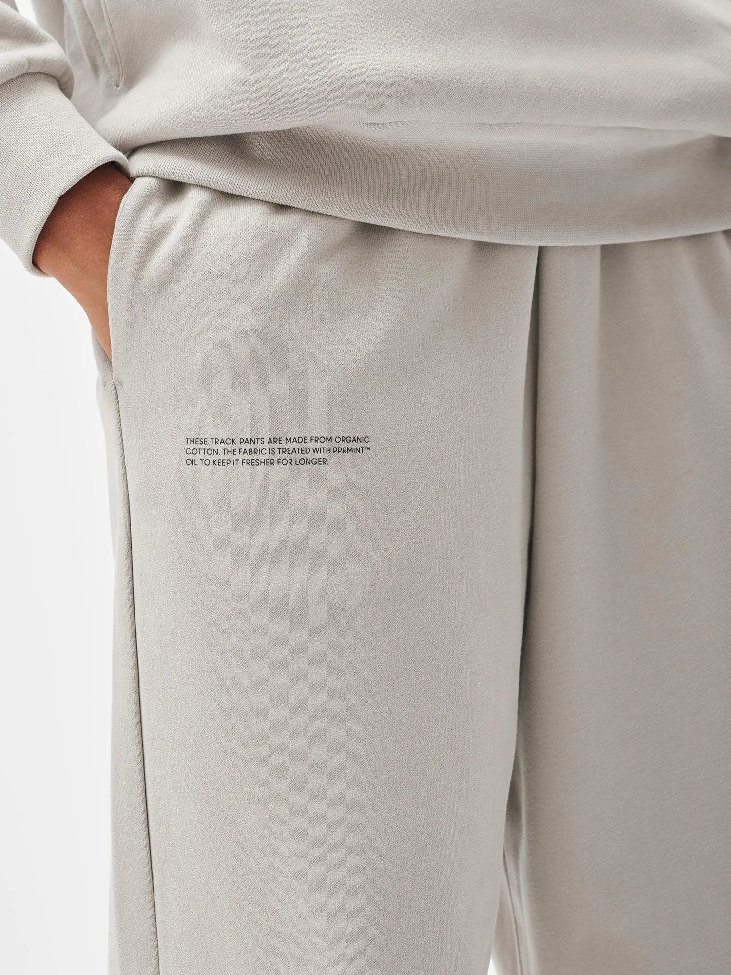 Womens 365 Midweight Track Pants—stone