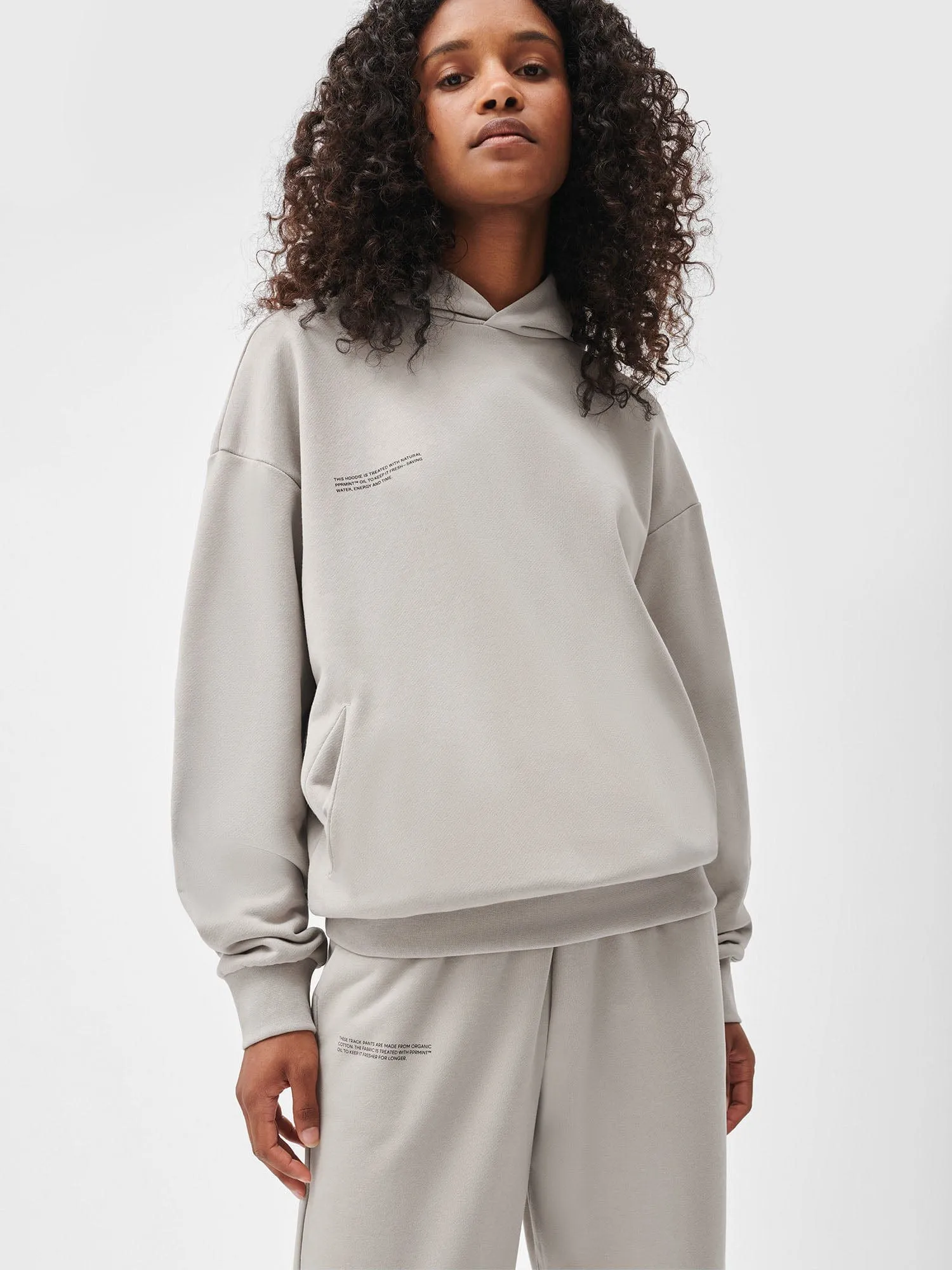 Womens 365 Midweight Track Pants—stone