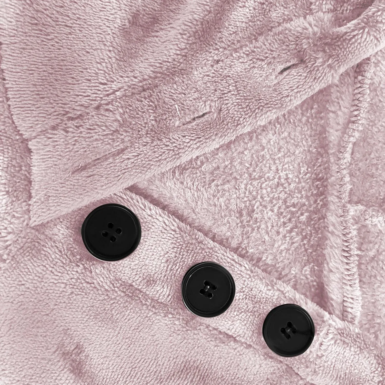 Womens Sherpa Fuzzy Pullover Hoodies Comfy Oversized Sweatshirts With Pockets Button Down Fuzzy Warm Sweaters Tops