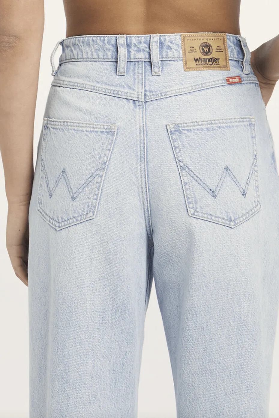 WRANGLER BELLA BAGGY - COASTLINE BLUE