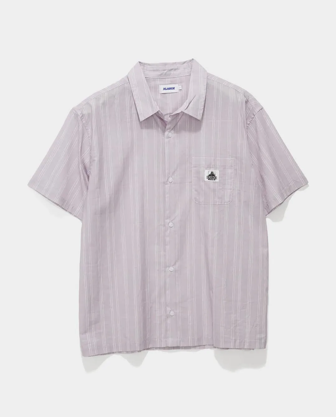 XLarge - Drawn Stripe Shirt - Steel Grey